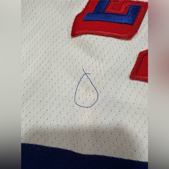 1993 NY Rangers Stanley Cup Mike Gartner Jersey CCM Tag Crazy Patch Size Medium - Picture 10 of 10